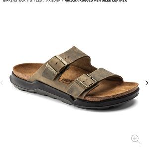 New Birkenstock Arizona Rugged Men sandals size 46